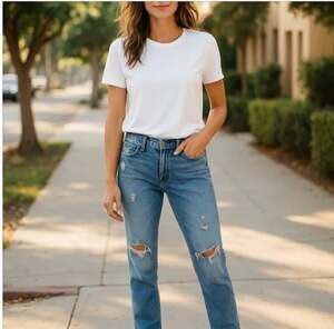 Joe's Jeans Distressed Size W 24 Spandex Blend